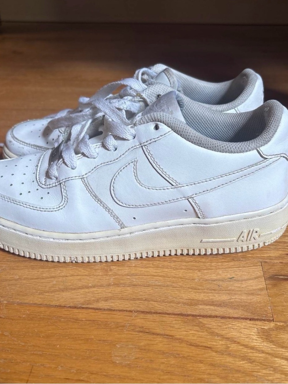 Nike Kids White Low-Top Sneakers